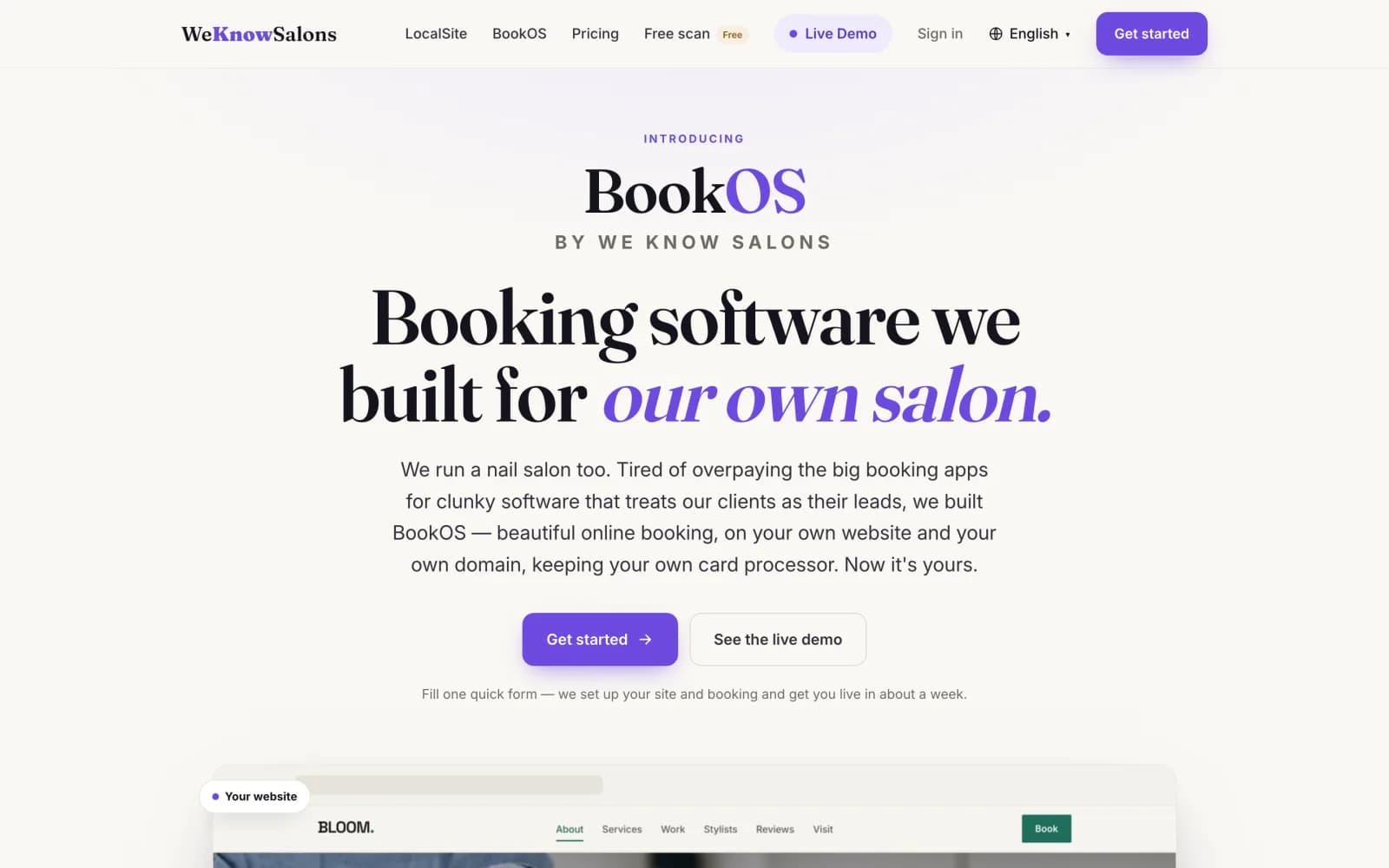 We Know Salons